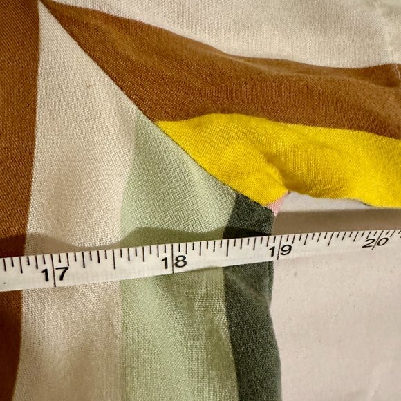 Chances R Midi Dress Women' Size M Multicolor Striped Print Slip On Boho Indie - Picture 6 of 11